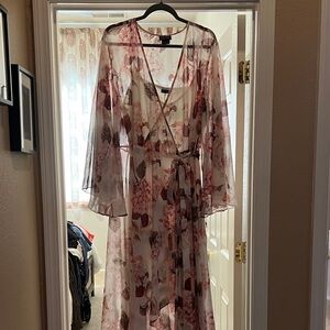 Lovers Lane Print Dress - ivory